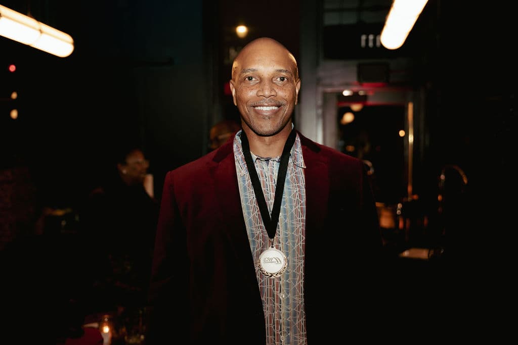 Having fun at the Holiday Mixer 2025